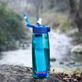 Sports BPA Free Tritan Water Filter Bottle